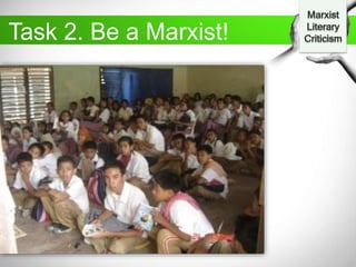 Task 2. Be a Marxist!
 