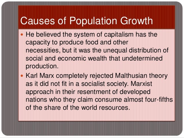 Marxist Theory On Population Growth