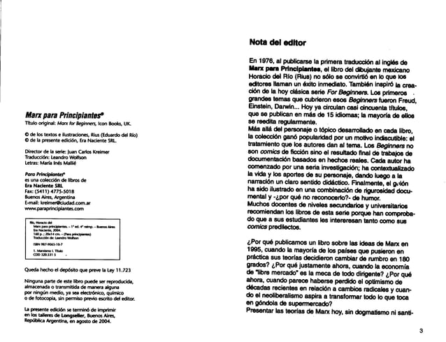 Marx para principiantes PPT