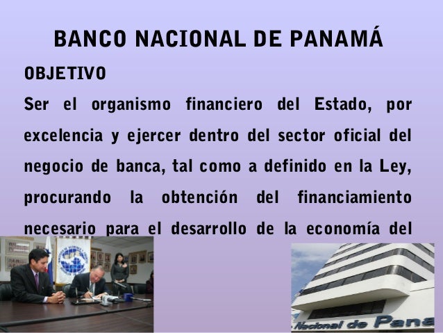 manual de credito del banco nacional de panama