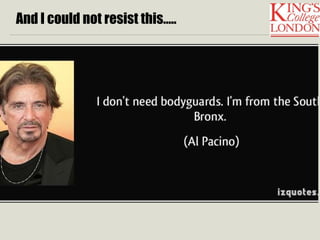 And I could not resist this….. 
 