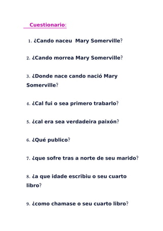 Mary Somerville