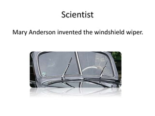 First Windshield Wipers Invented