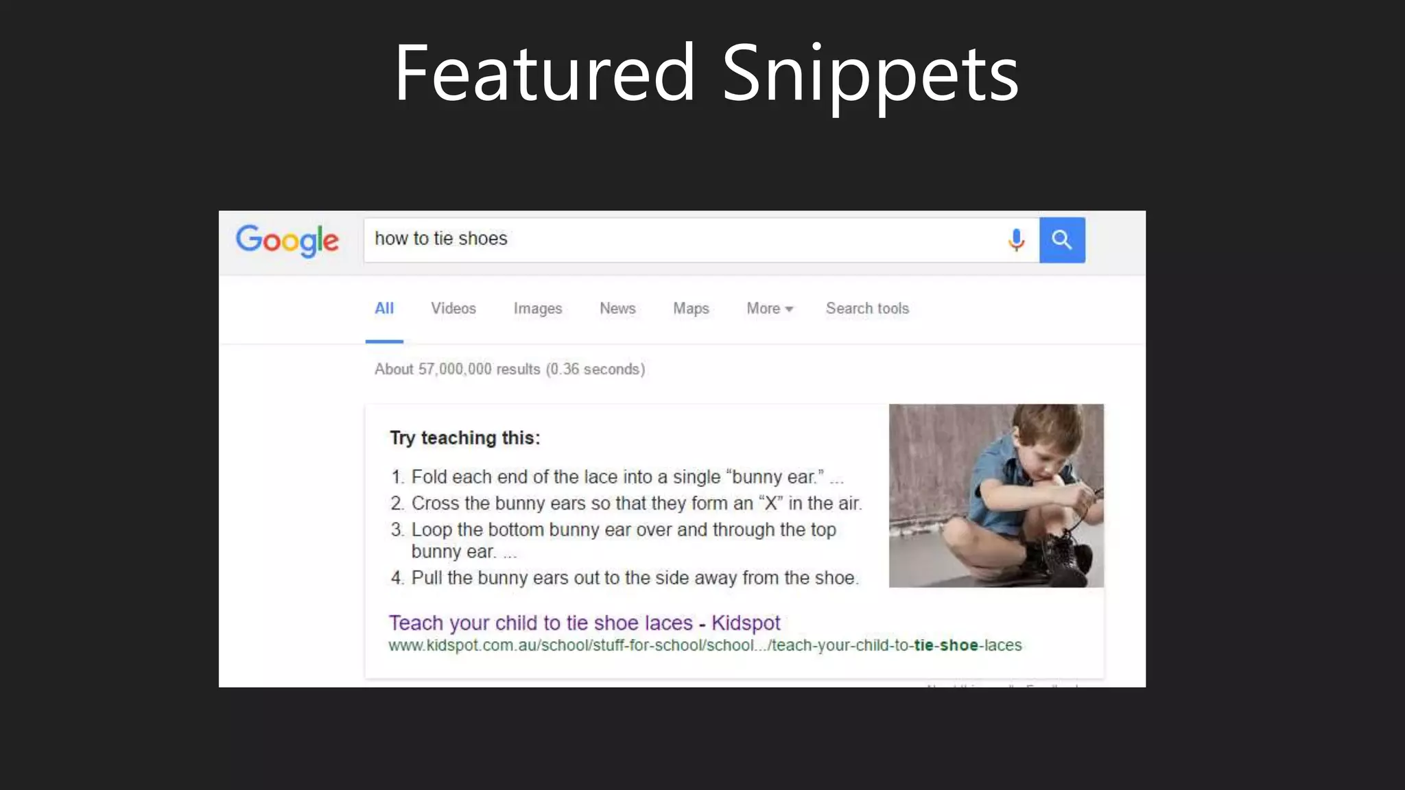 Featured Snippets
 