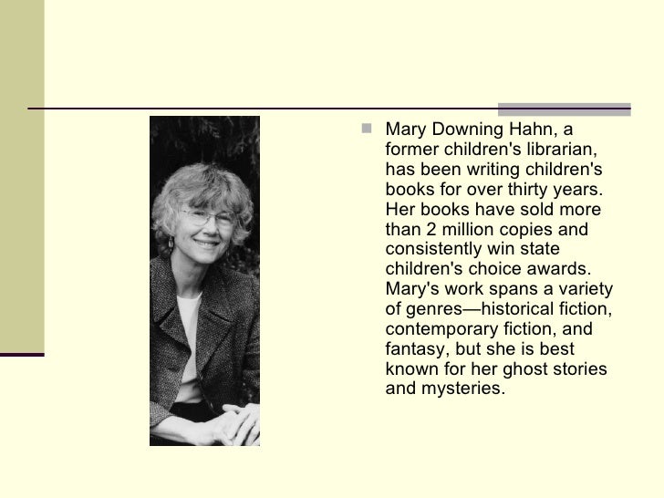 Mary Downing Hahn