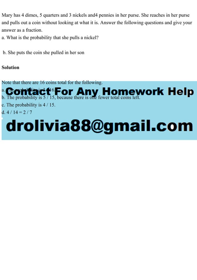 Mary has 4 dimes, 5 quarters and 3 nickels and4 pennies in her purse.pdf