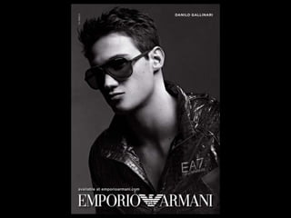 presentación análisis imagen publicitaria ARMANI