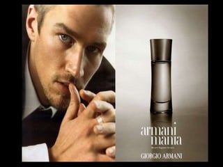 presentación análisis imagen publicitaria ARMANI
