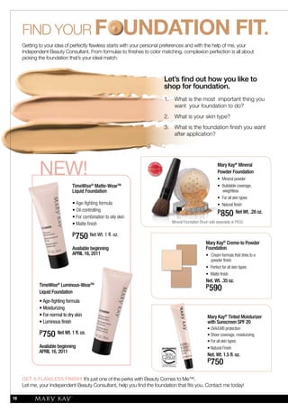 Printable Mary Kay Catalog