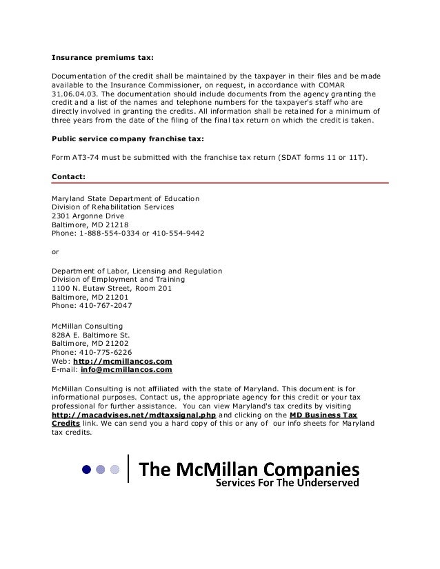 maryland disability employment tax credit form mw508