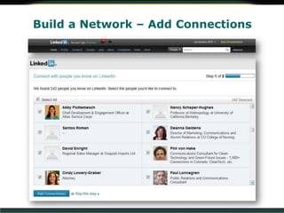 Build a Network – Add Connections
 