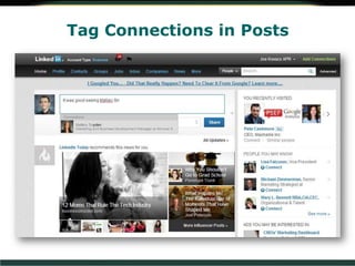 Tag Connections in Posts
 