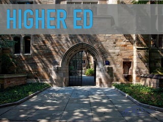 HIGHER ED
 