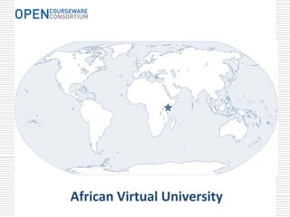 African Virtual University
 