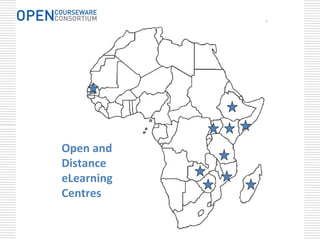 Open and 
Distance 
eLearning 
Centres
 