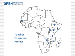 Teacher 
Education 
Project
 