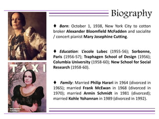 Mary McFadden | PDF