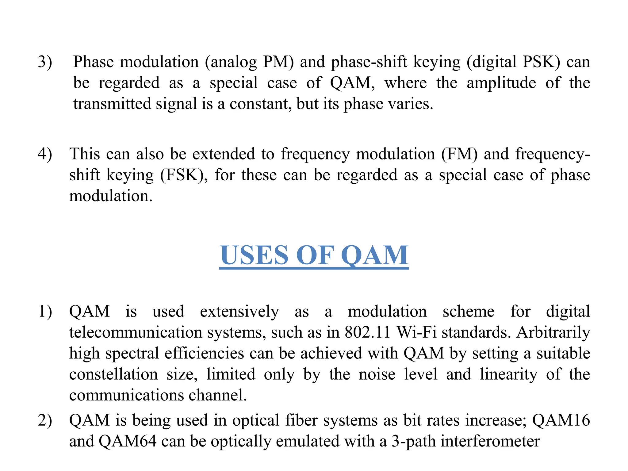 M ary psk and m ary qam ppt | PPTX
