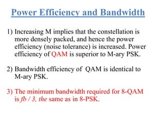 M ary psk and m ary qam ppt | PPTX