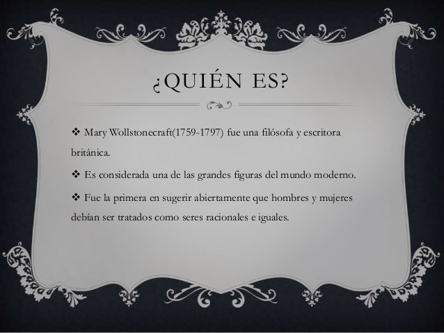Resultado de imagen para Mary Wollstonecraft,