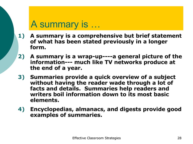 Marzano Summarizing and Note Taking | PPT | Chemistry | Science