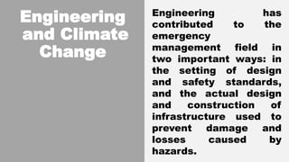 Roles of Technology, Engineering and Academe in Climate Change | PPTX