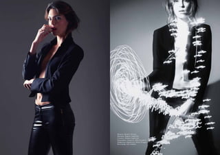 26 Bсе по-русски - Vse po russki Vse po russki - Bсе по-русски 27
Модель: Beatriz Álvarez
Макиаж: Regina Capdevila
Стилист: Regina Capdevila
Помощник стилиста: Alba Escudero
Цифровая обработка: Denia Priegue
Фотограф: Alex Sedano
 