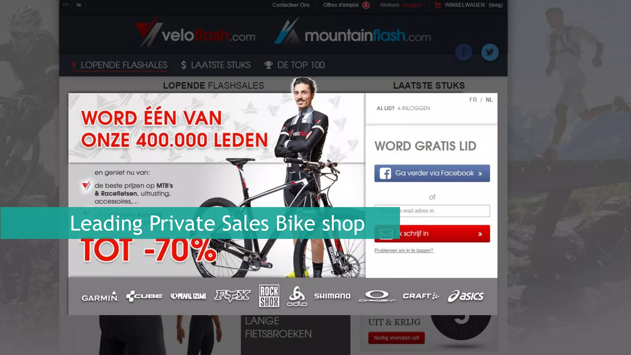 Leading Private Sales Bike shop
 
