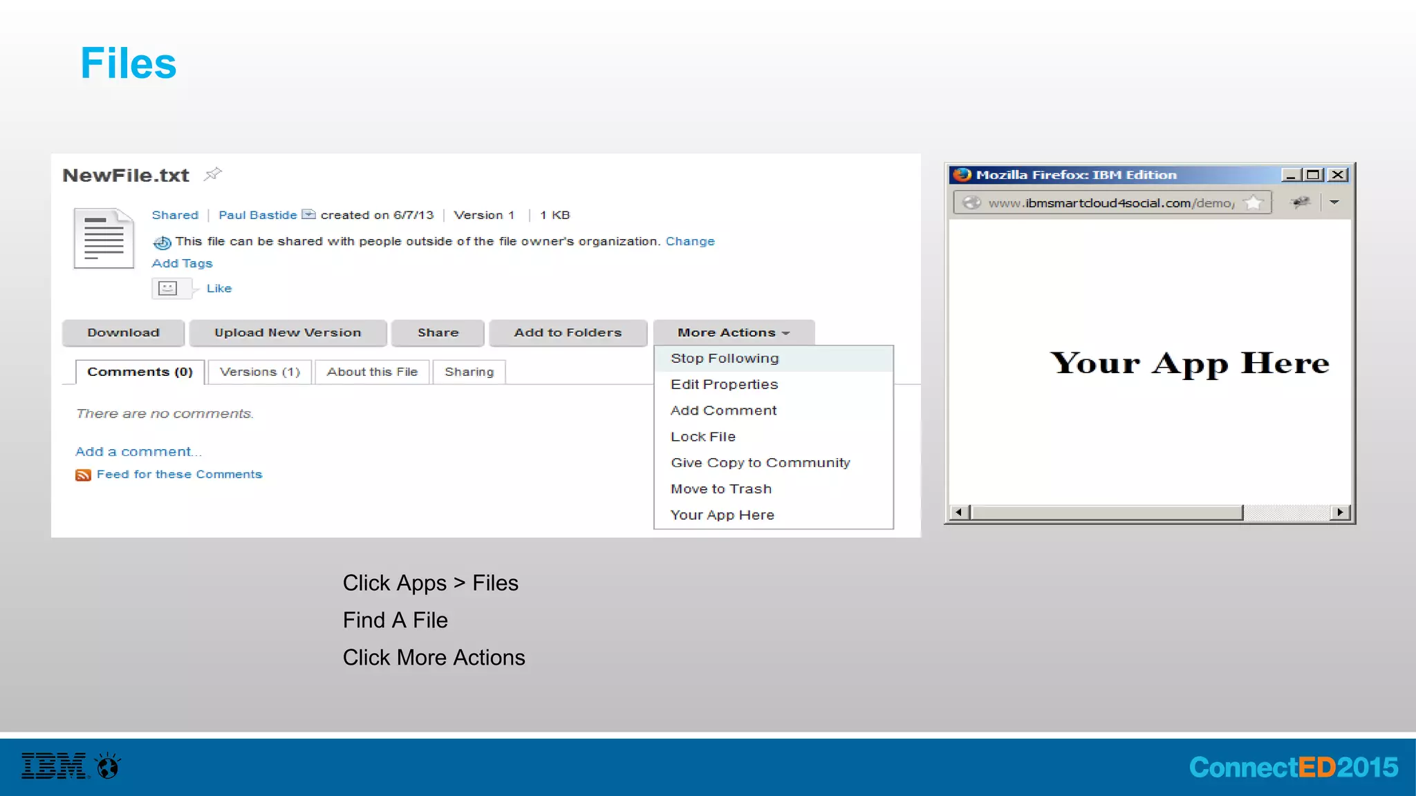 Top Navigation Bar
Without CSS
With CSS
 