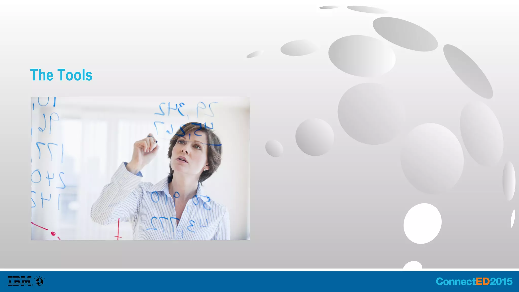 The Tools: IBM Connections Cloud SDK
● The IBM Connections SDK is a set of
libraries and code samples that you use
for connecting to the IBM Social Business
Platform.
– Code Snippets / Examples on GitHub
http://bit.ly/1KOmLyl
– Playground to see the Examples and APIs in
action http://ibm.co/1IOXwrR
– REST Client http://ibm.co/1x72pXP
– Maven Enabled
● You might like to attend CHALK101 to
discuss OpenNTF
 