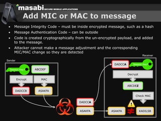 Challenges Building Secure Mobile Applications