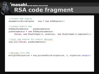 Challenges Building Secure Mobile Applications