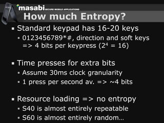 Challenges Building Secure Mobile Applications