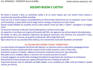 CAPITOLO 4
IL CONTESTO DEL DELITTO
Nel disegno del CLN di Sabadin, le formazioni di Masaccio e Chilesotti raggruppano
risp...