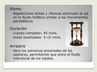 No produce dolor, es relajante