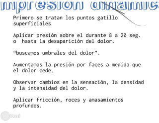 Masajes descontracturante