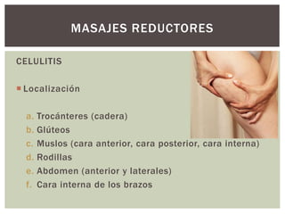 Tipos de masajes reductores deals