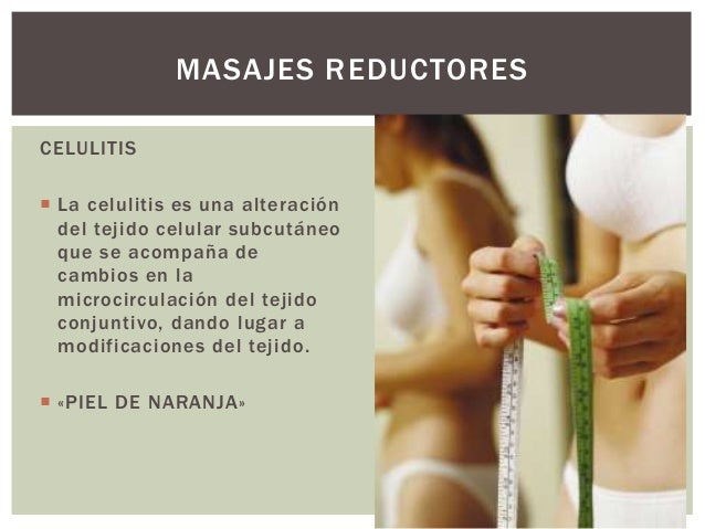 Los Masajes Reductores Sirven Para Bajar De Peso