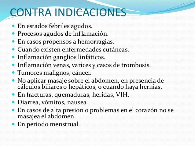 Indicaciones Y Contraindicaciones Del Masaje Sueco
