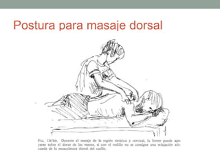 Generalidades breves sobre el masaje terapéutico
