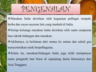 Masakan India