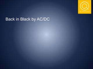 THE NSIT QUIZ CLUB
Back in Black by AC/DC
 