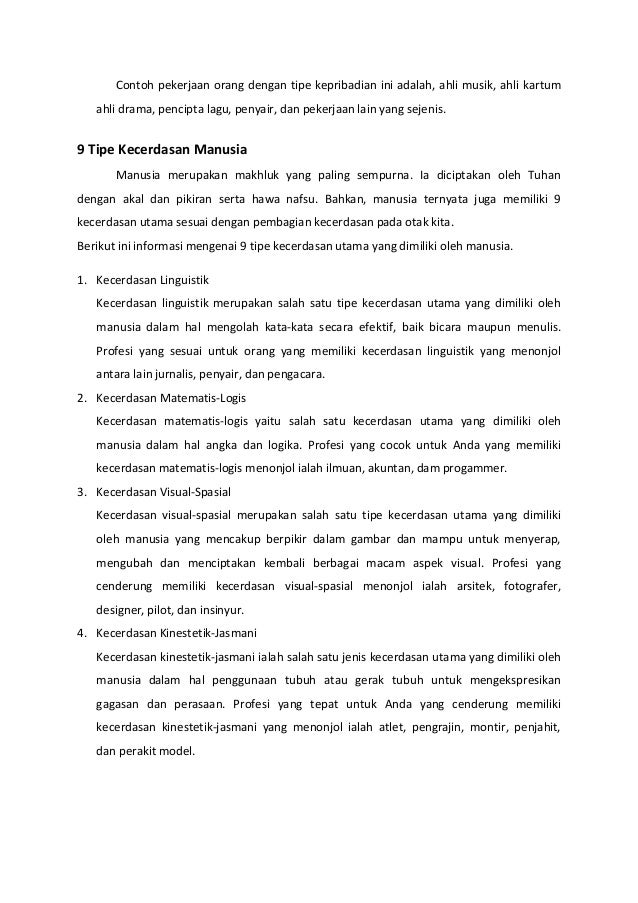 Contoh Drama Komunikasi Intrapersonal