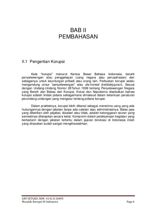 makalah tentang fenomena fisik dan fenomena manusia Makalah Masalah Korupsi Di Indonesia makalah tentang fenomena fisik dan fenomena manusia Makalah Masalah Korupsi Di Indonesia