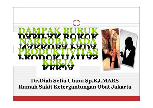 Narkoba dan Penurunan Produktivitas di Sekolah dan Tempat Kerja