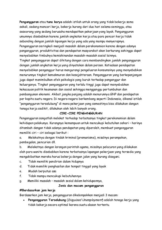 Masalah perekonomian di indonesia 