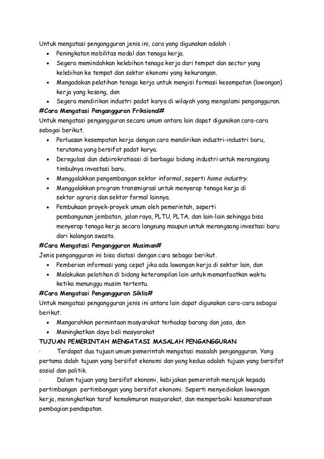 Masalah perekonomian di indonesia 