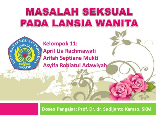 Masalah Seksual Wanita Lansia