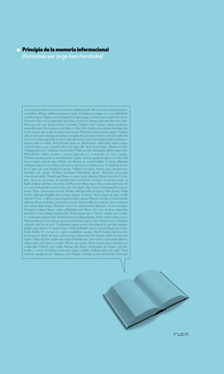 ▪ Principio de la memoria informacional
  [Formulado por Jorge Juan Fernández]




  97 / Manual de uso del blog en la empresa
 