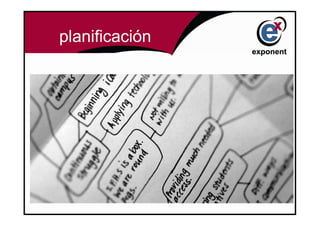 planificación
 